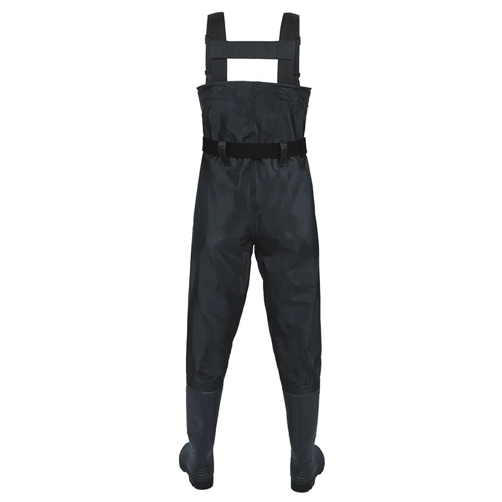Heavy Duty Waterproof Chest Waders With Boots For Fishing