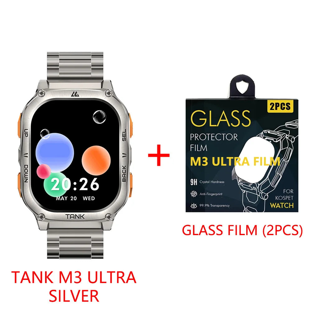Kospet Tank M3 Ultra Gps Smartwatch Amoled Display