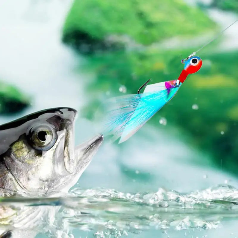 Trout And Bass Fishing Jig Head Hooks