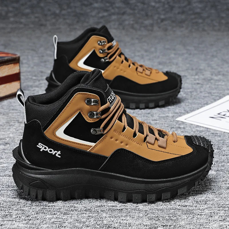 Lightweight High Top Hiking Shoes For Outdoor Walking