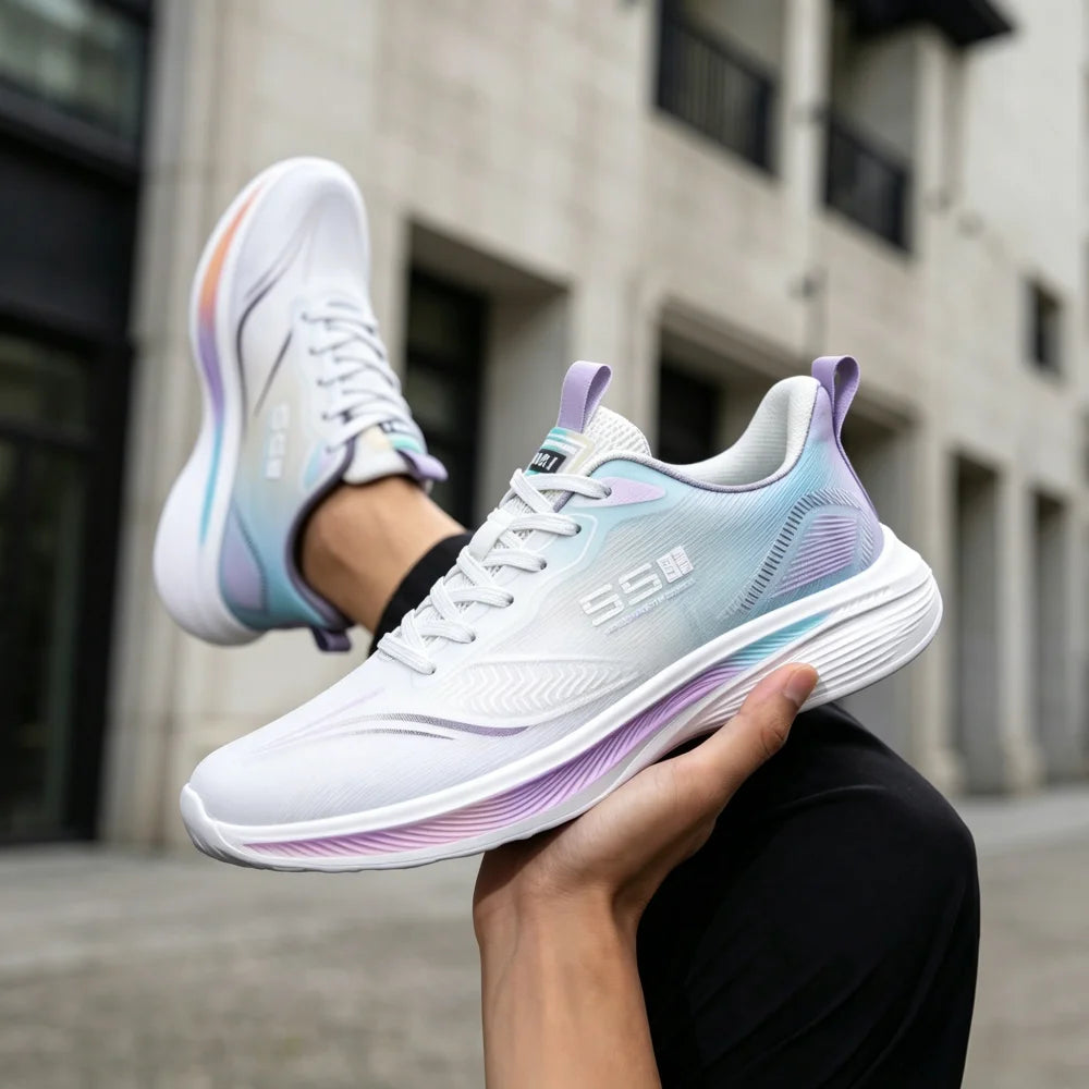 Unisex Breathable Mesh Running Sneakers