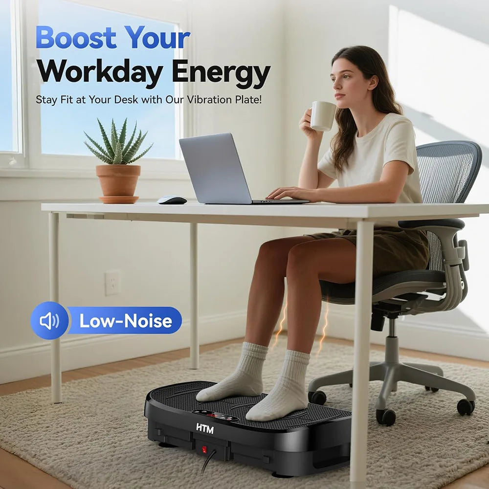 HTM Whole Body Vibration Plate Fitness Trainer