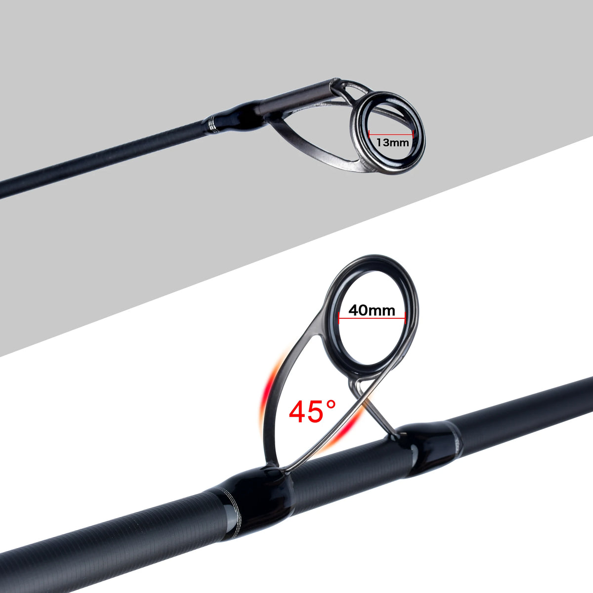 BIUTIFU Carbon Carp Surfcasting Fishing Rod