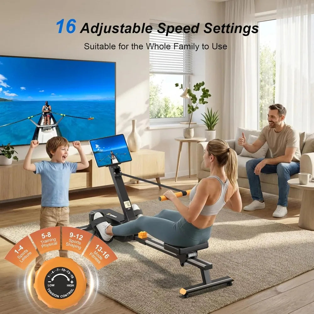 Ytyin Magnetic Rowing Machine For Home Fitness
