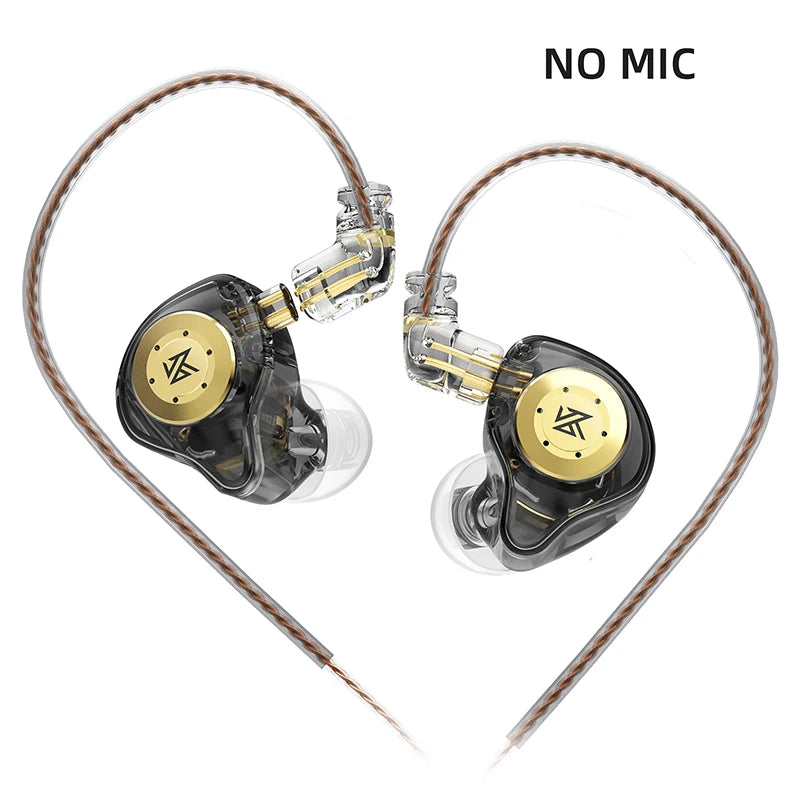 KZ EDX Pro Dual Dynamic IEM Earphones with Detachable Cable