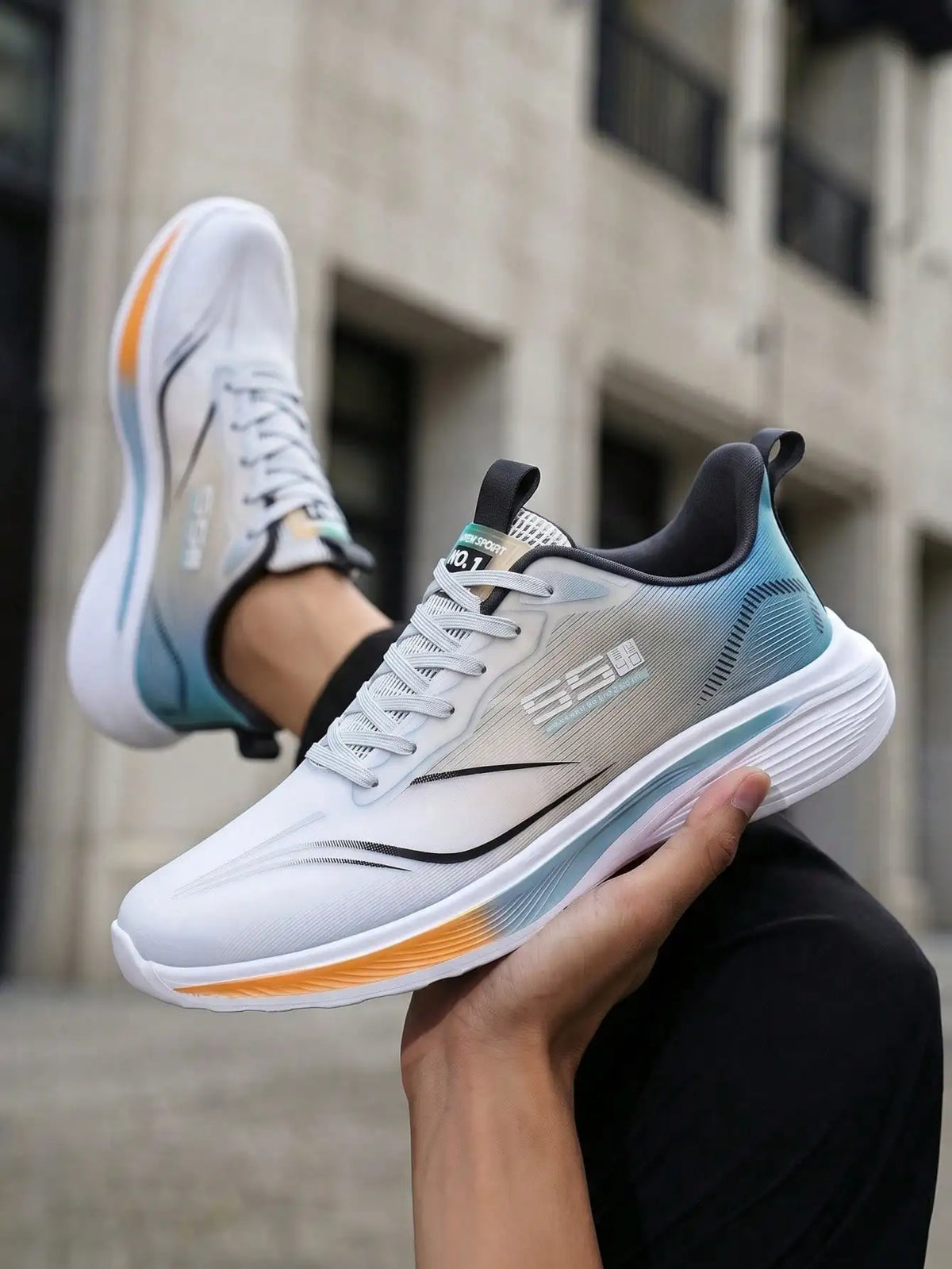 Unisex Breathable Mesh Running Sneakers