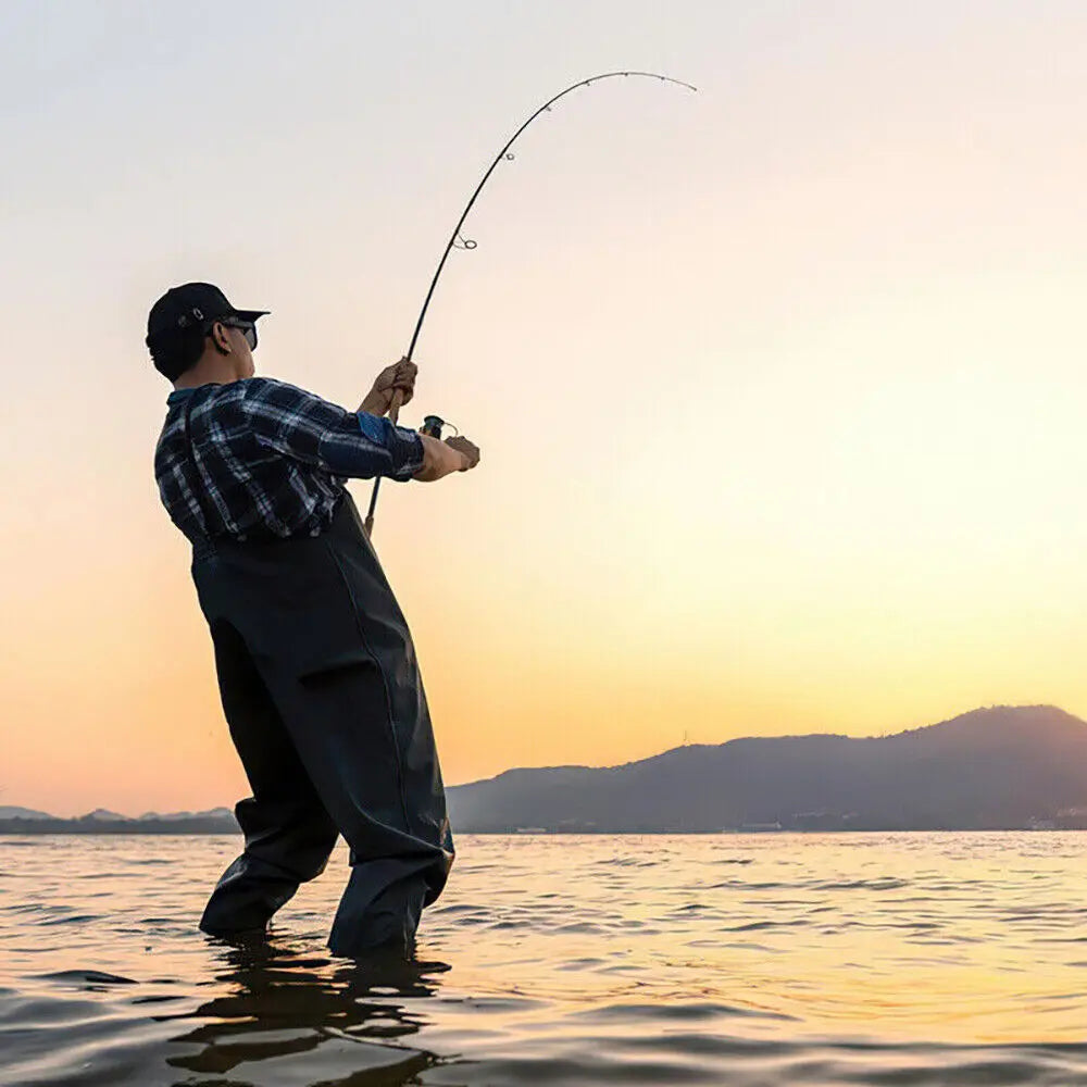 Heavy Duty Waterproof Chest Waders With Boots For Fishing
