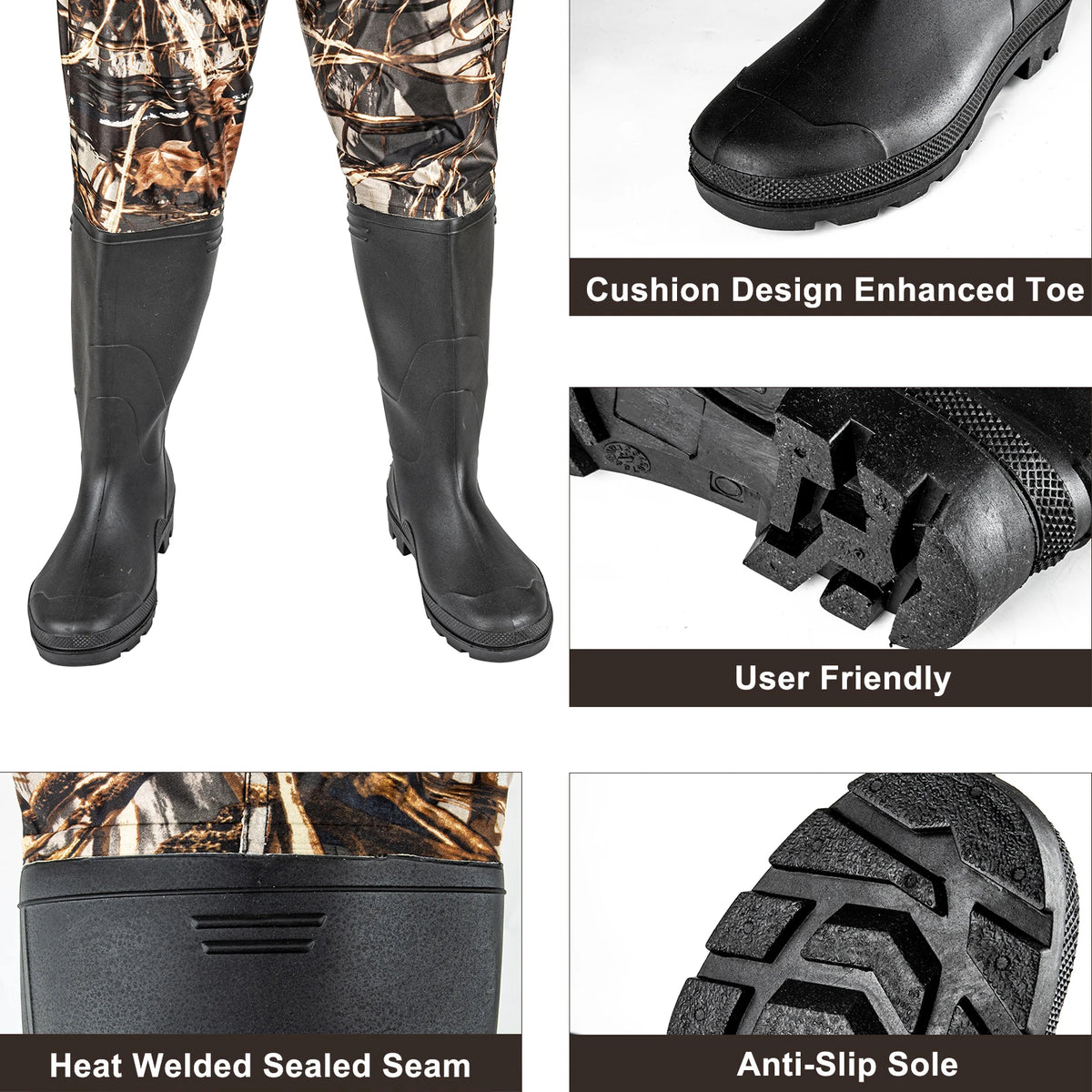 Night Cat Waterproof Fishing Chest Waders