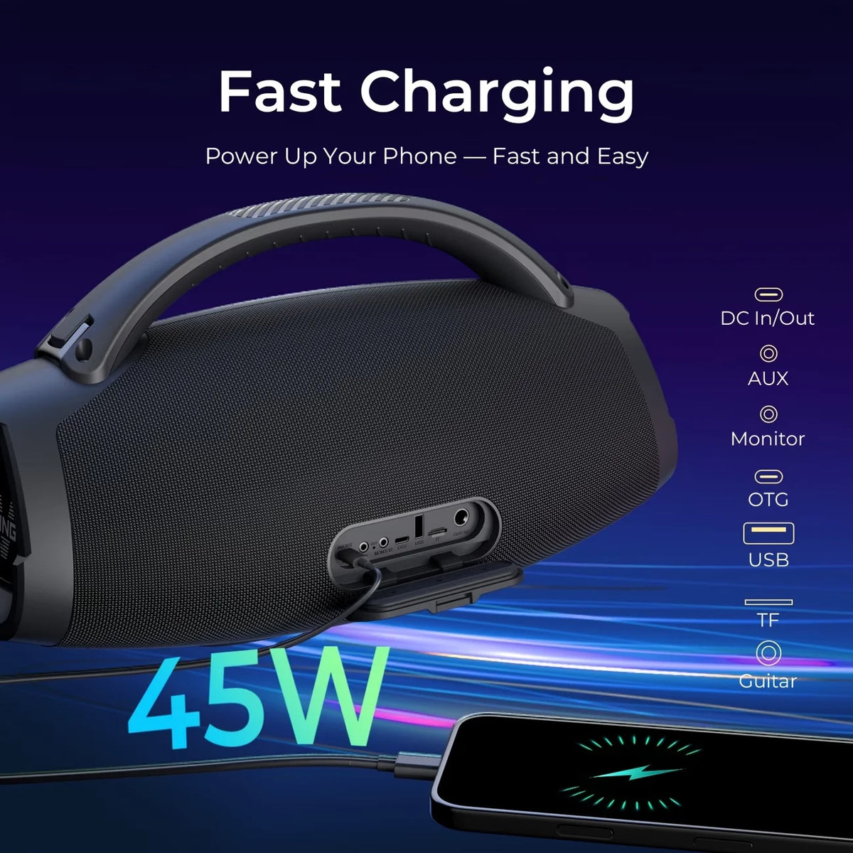W-King X20S Waterproof Bluetooth Speaker