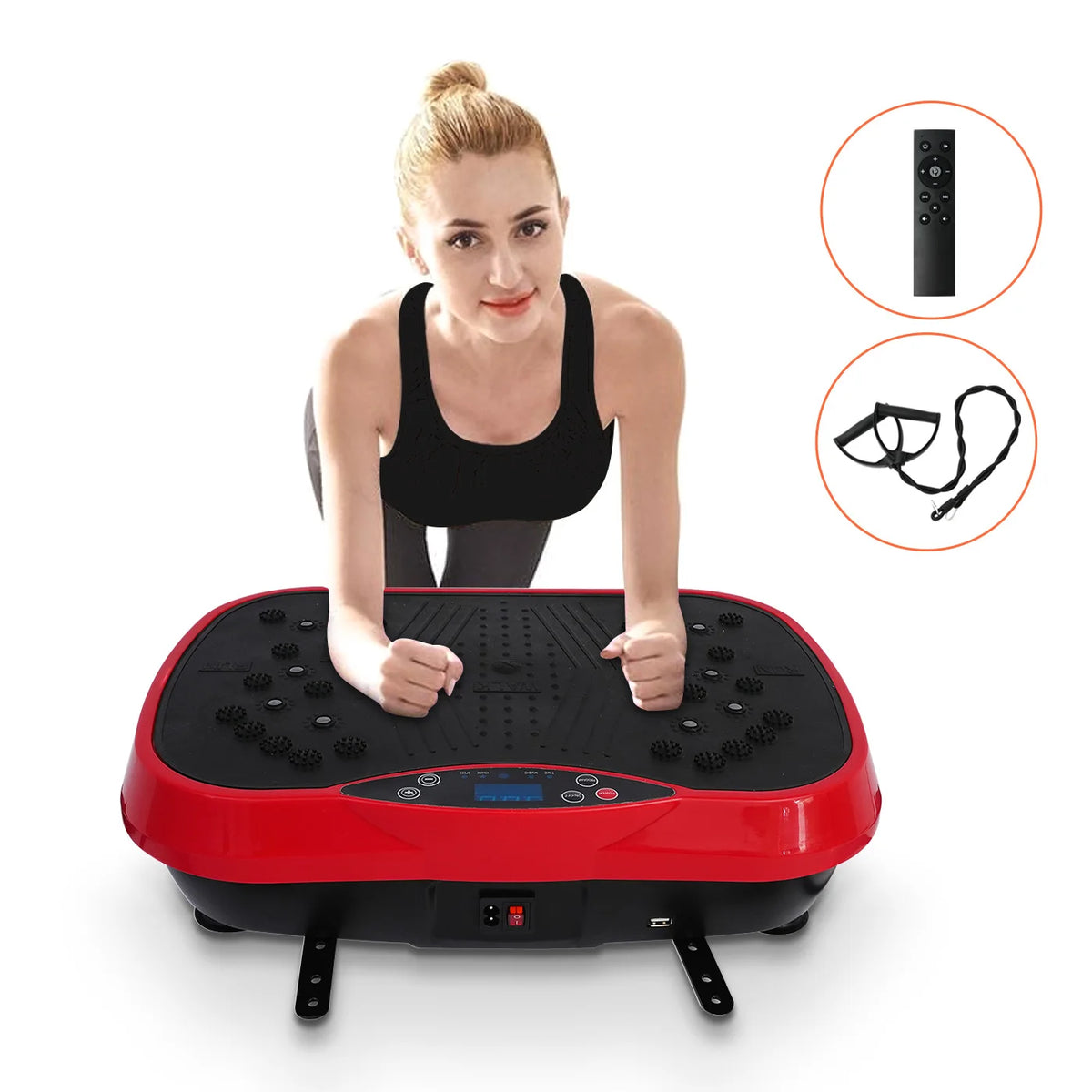 Portable Vibration Plate Exercise Machine For Home