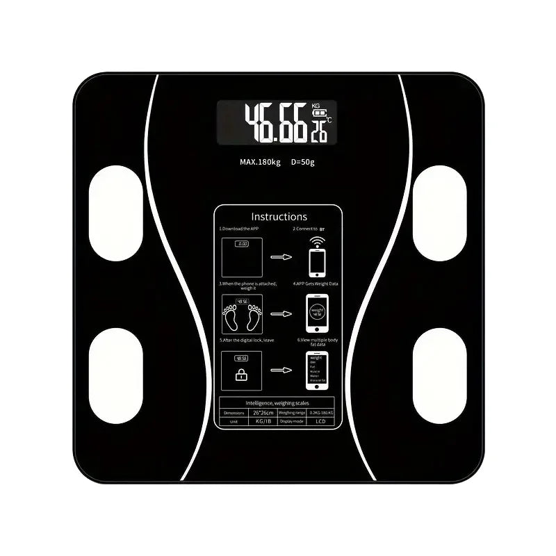 Smart Wireless Body Fat Scale Digital Analyzer