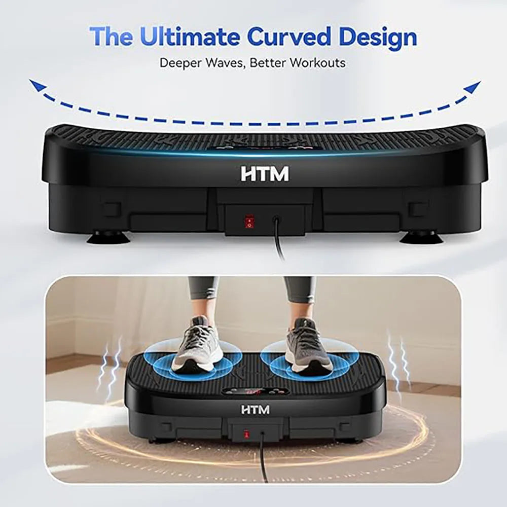 HTM Whole Body Vibration Plate Fitness Trainer