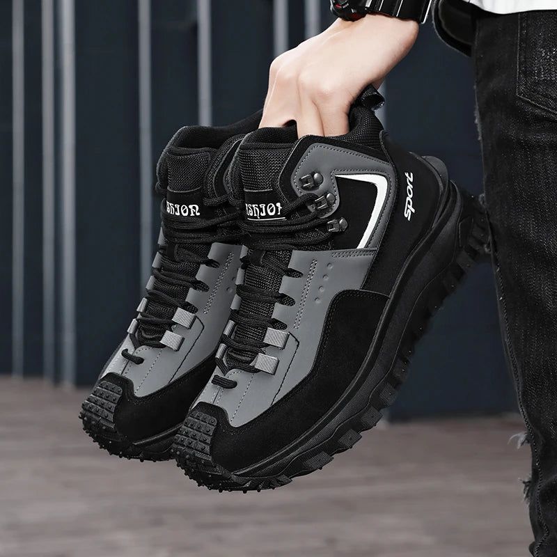 Lightweight High Top Hiking Shoes For Outdoor Walking