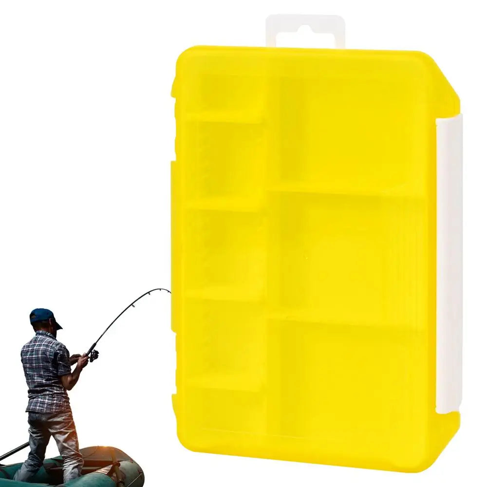 Fishing Tackle Box With Removable Visible Trays