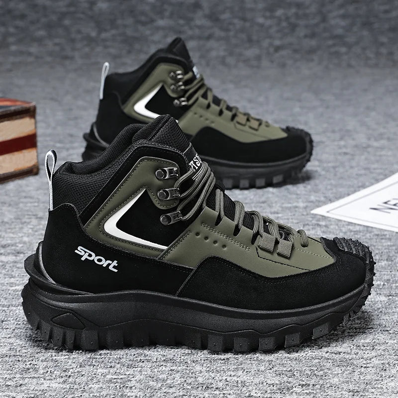 Lightweight High Top Hiking Shoes For Outdoor Walking