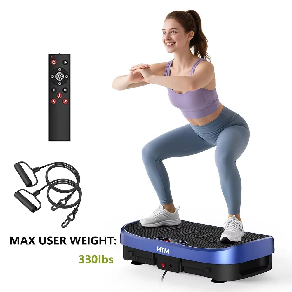 HTM Whole Body Vibration Plate Fitness Trainer