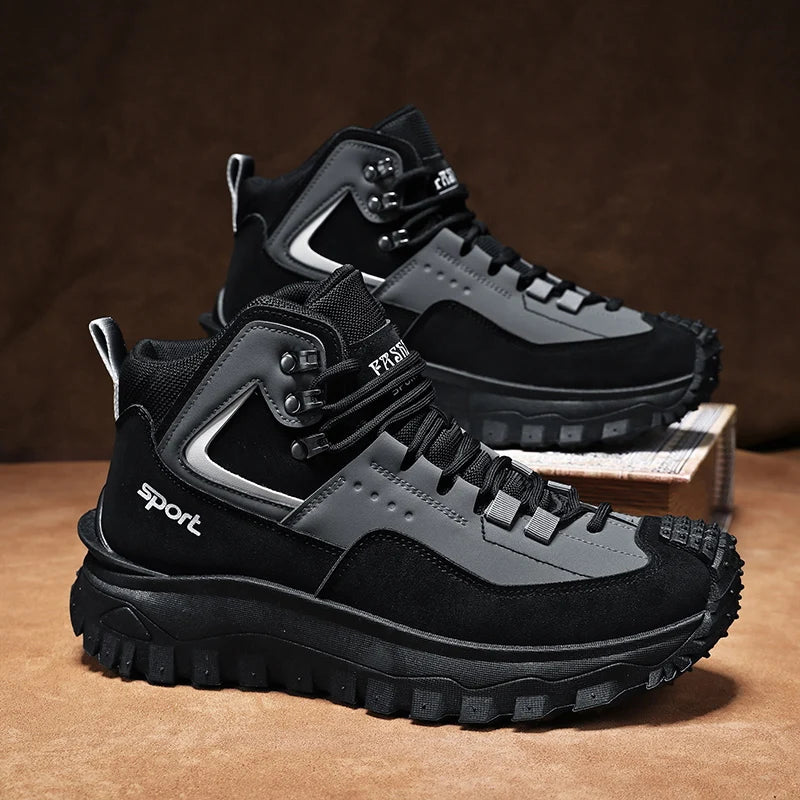 Lightweight High Top Hiking Shoes For Outdoor Walking