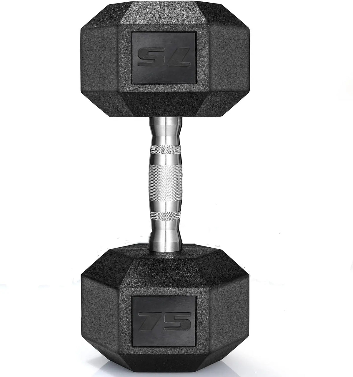 Rubber Hex Dumbbell Hand Weight Set Cast Iron