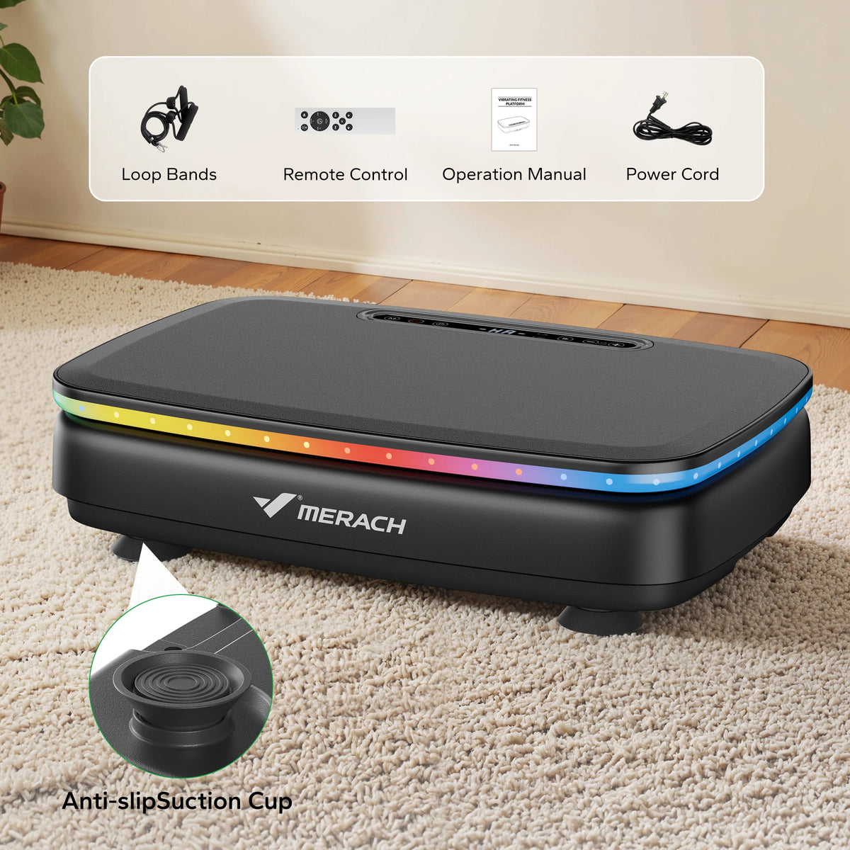 Merach Whole Body Vibration Exercise Power Plate