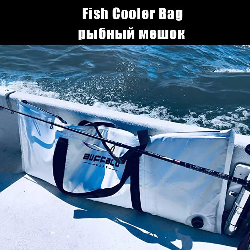 Insulate Cooler Fish Storage Bag Leakproof Kayak