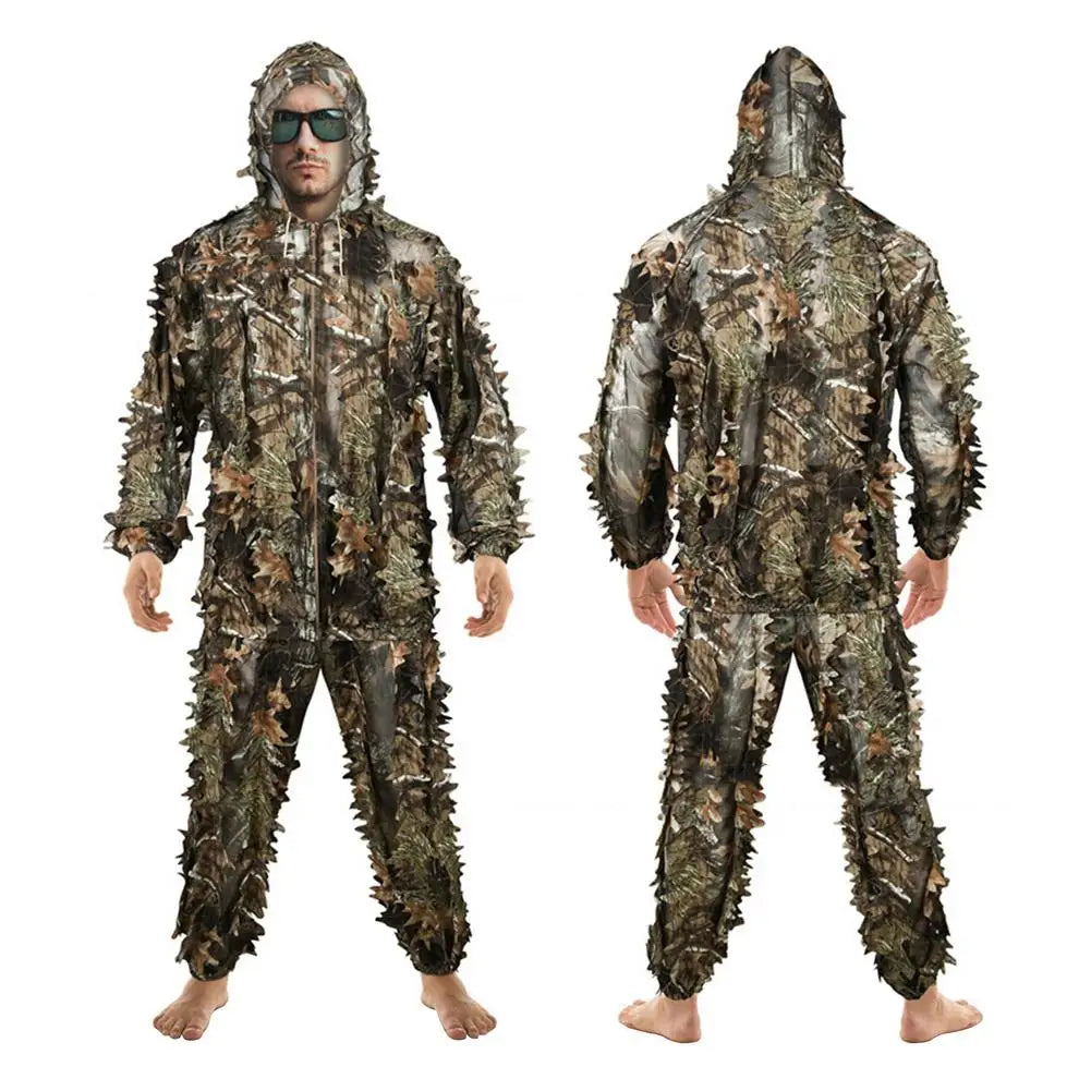 Premium 3D Ghillie Camouflage Hunting Suit