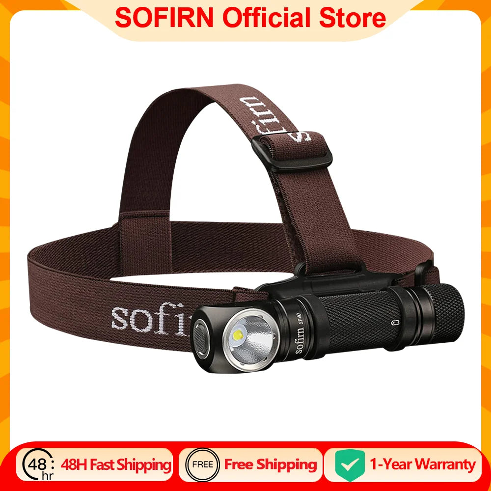 Sofirn Sp40 Rechargeable LED Headlamp