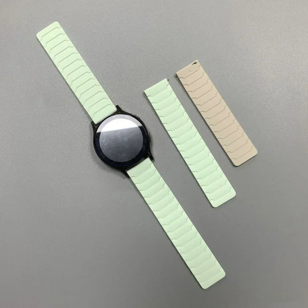 Eelhoe Silicone Magnetic Watch Strap For Amazfit Bip And Gtr