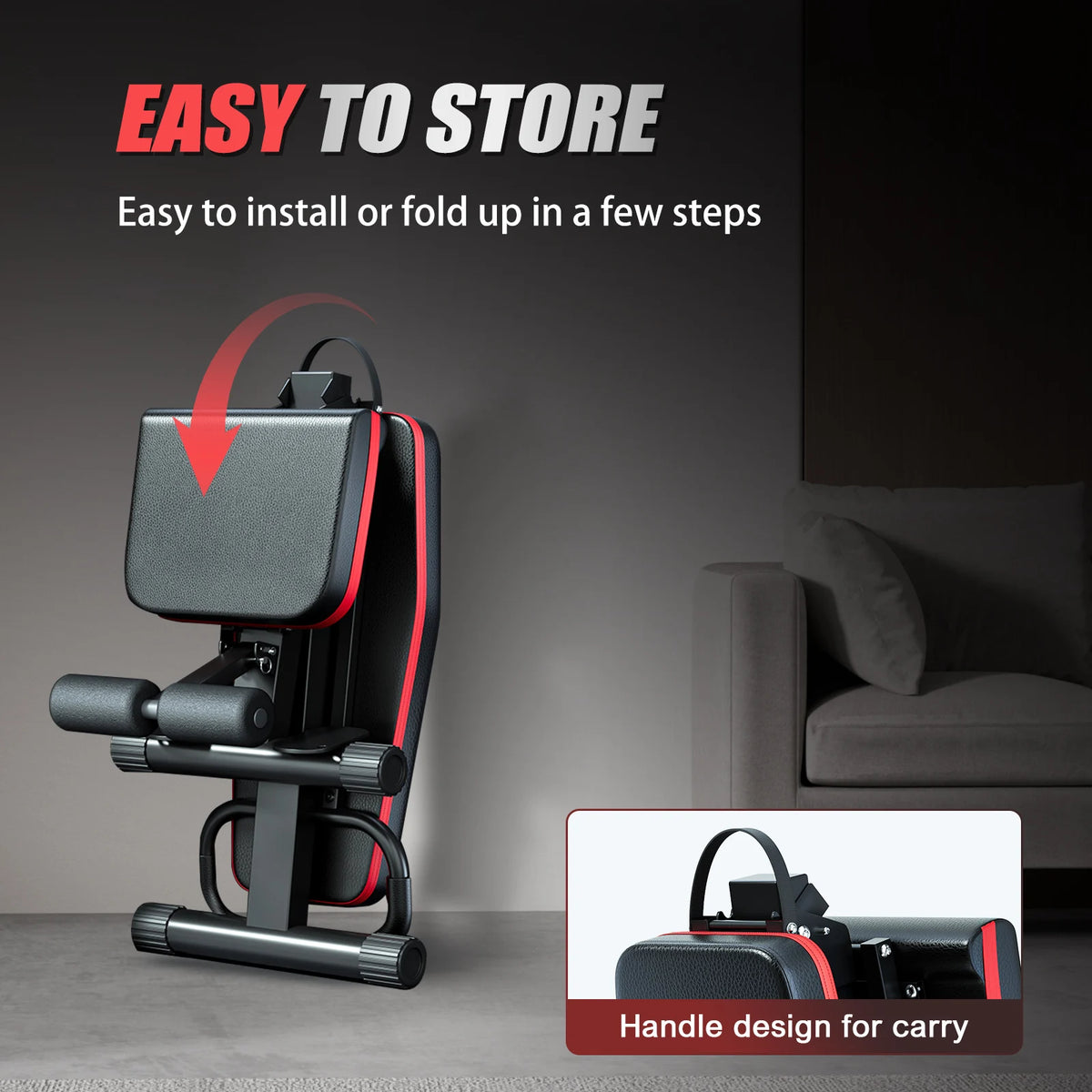 Multifunctional Foldable Workout Bench