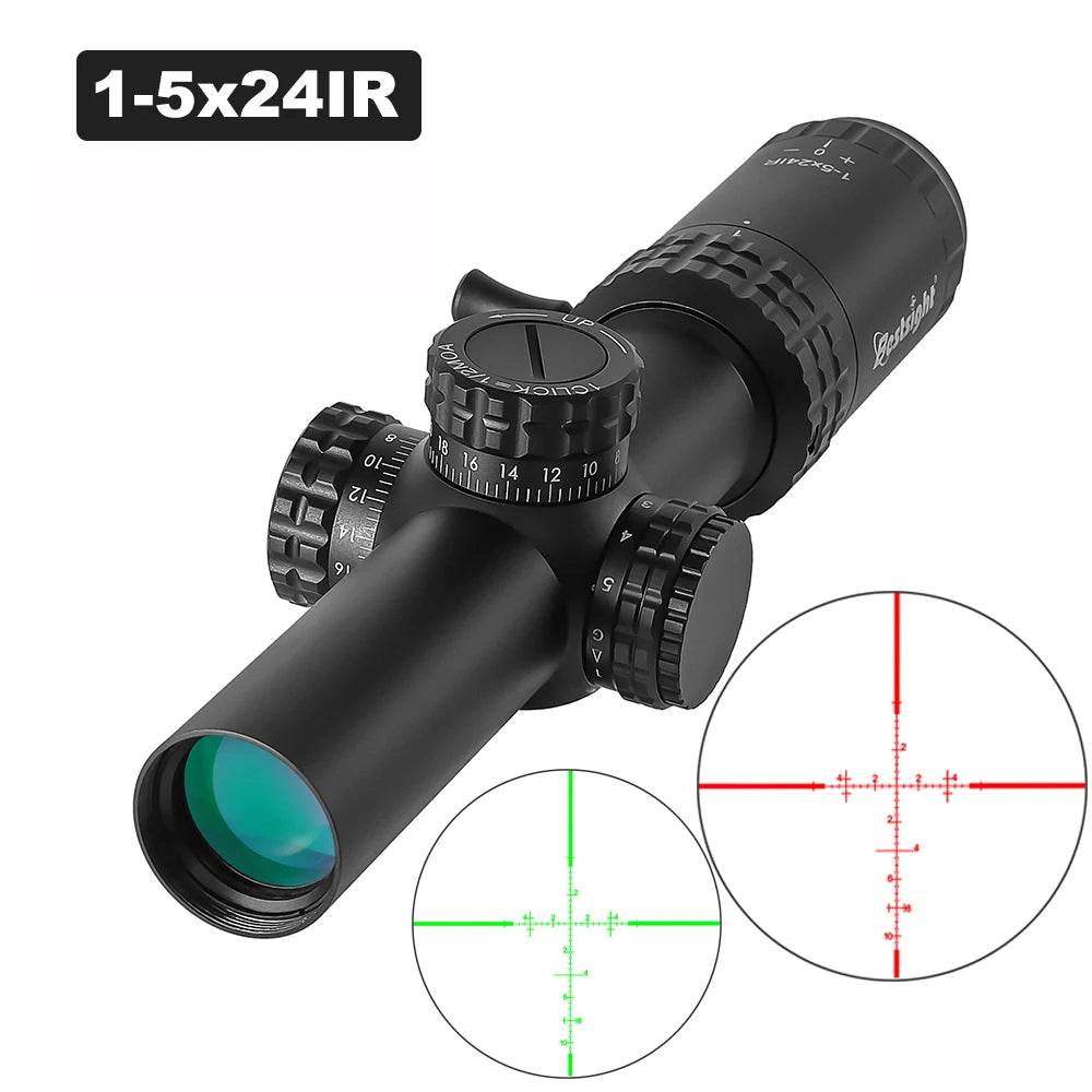 Bestsight 1-5X24 Illuminated Hunting Rifle Scope