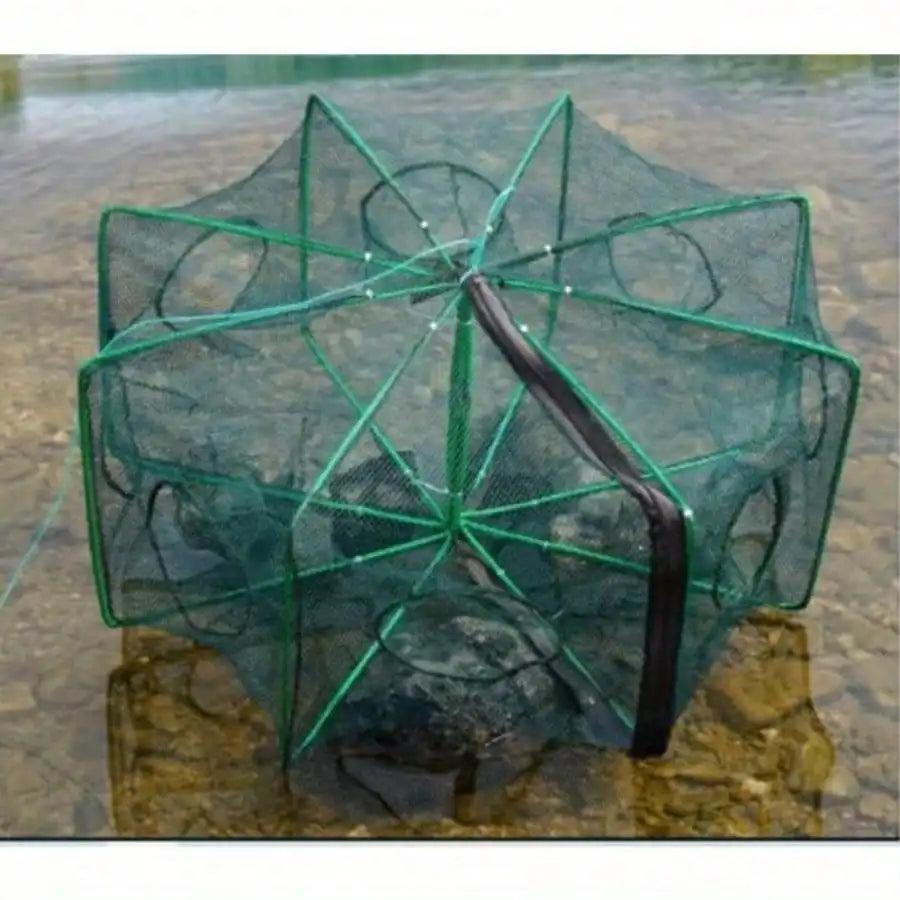 Foldable Fishing Trap Net For Catching Fish And Crabs