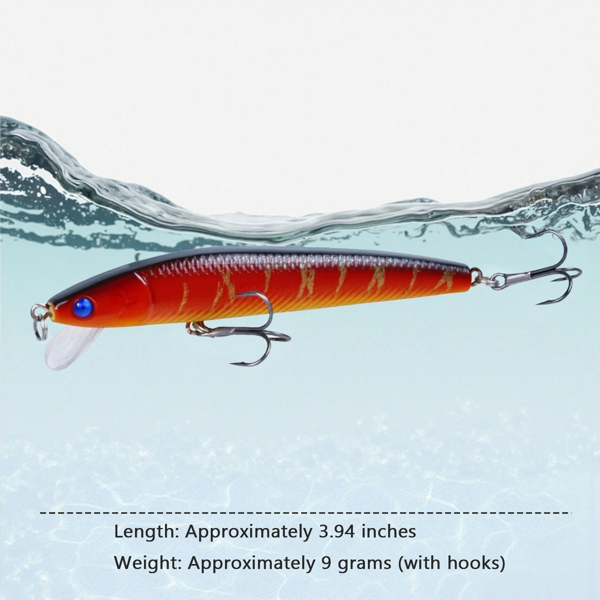 Minnow Hard Fishing Lures Set For Bass And Trout