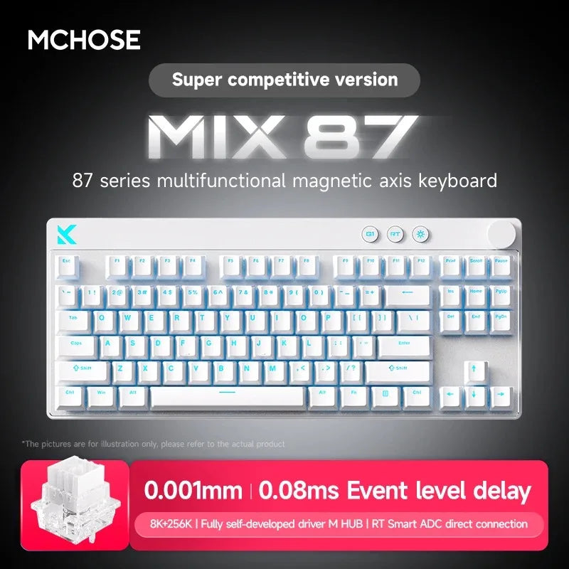 Mchose Mix87 Wired Hot Swap Gaming Keyboard