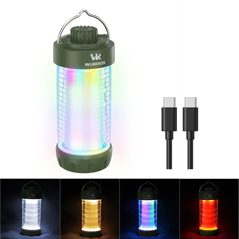 Wurkkos CL01 Rechargeable LED Camping Lantern With Power Bank