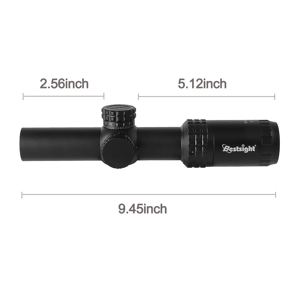 Bestsight 1-5X24 Illuminated Hunting Rifle Scope