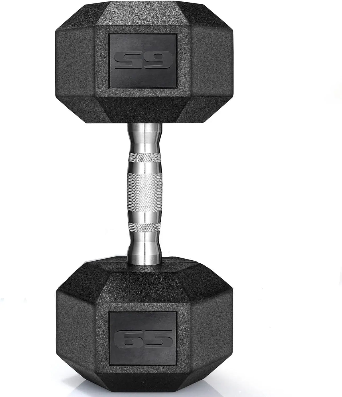 Rubber Hex Dumbbell Hand Weight Set Cast Iron