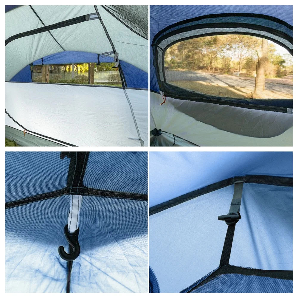 Night Cat Double Layer Automatic Waterproof Camping Tent
