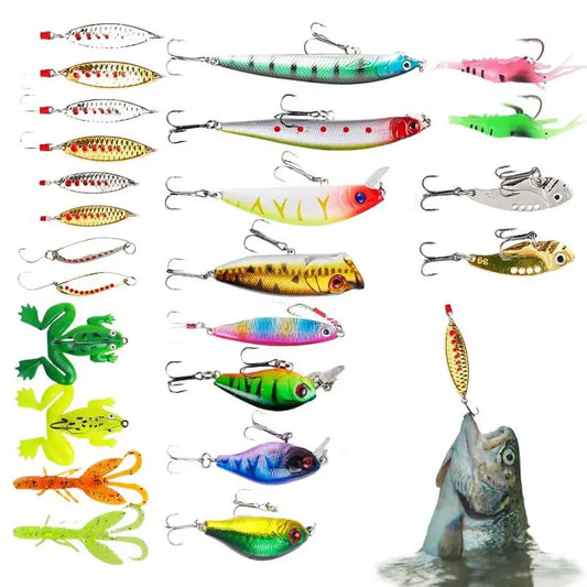 Advent Calendar Freshwater Fishing Lures Tackle Kit