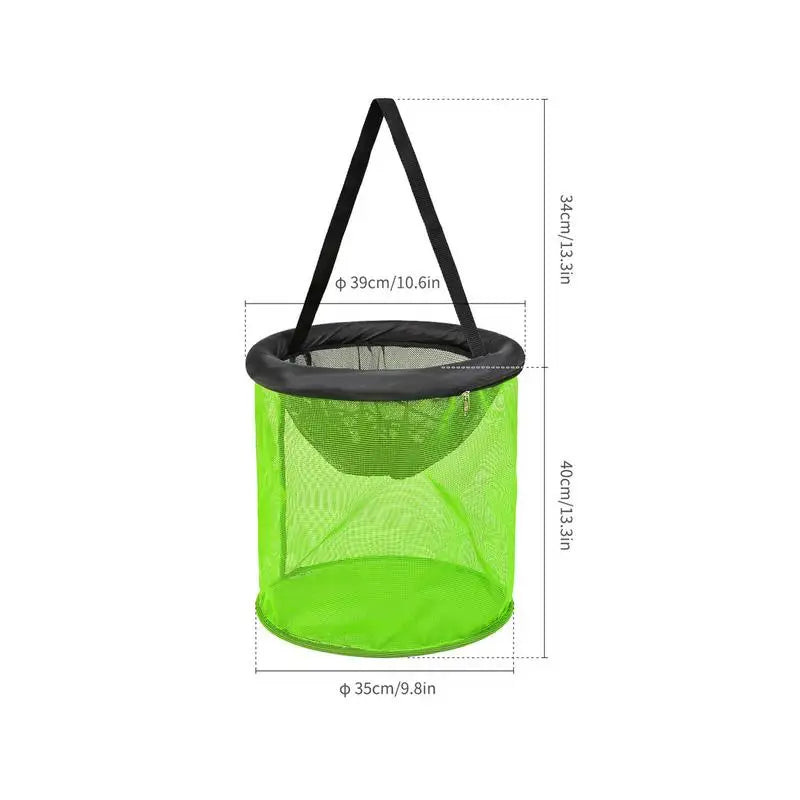 Portable Foldable Floating Fish Basket For Crayfish Catfish