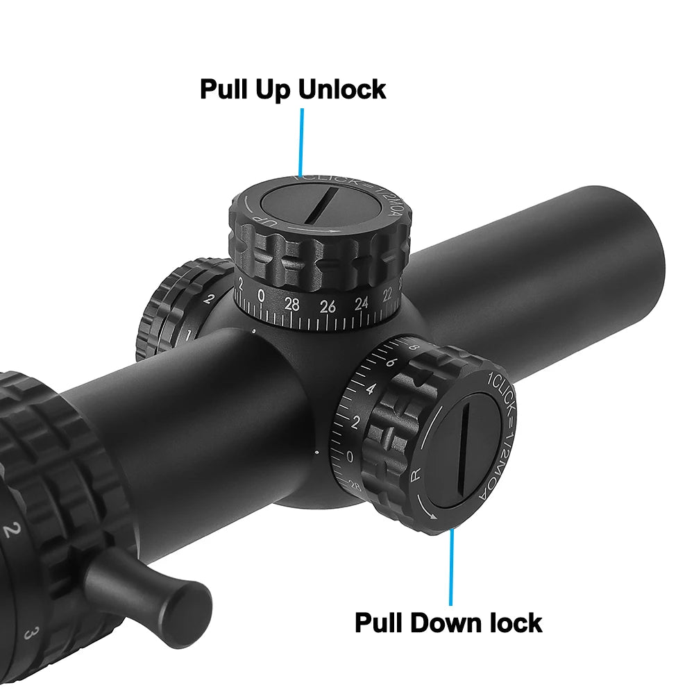 Bestsight 1-5X24 Illuminated Hunting Rifle Scope