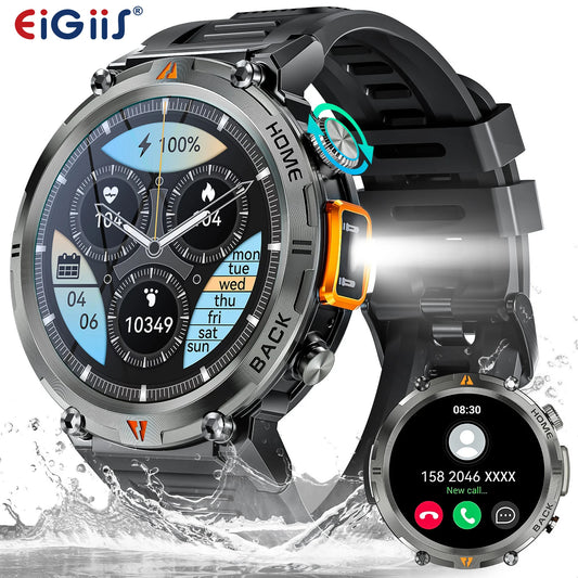 EIGIIS KE3 Bluetooth Smartwatch With Heart Rate Monitor
