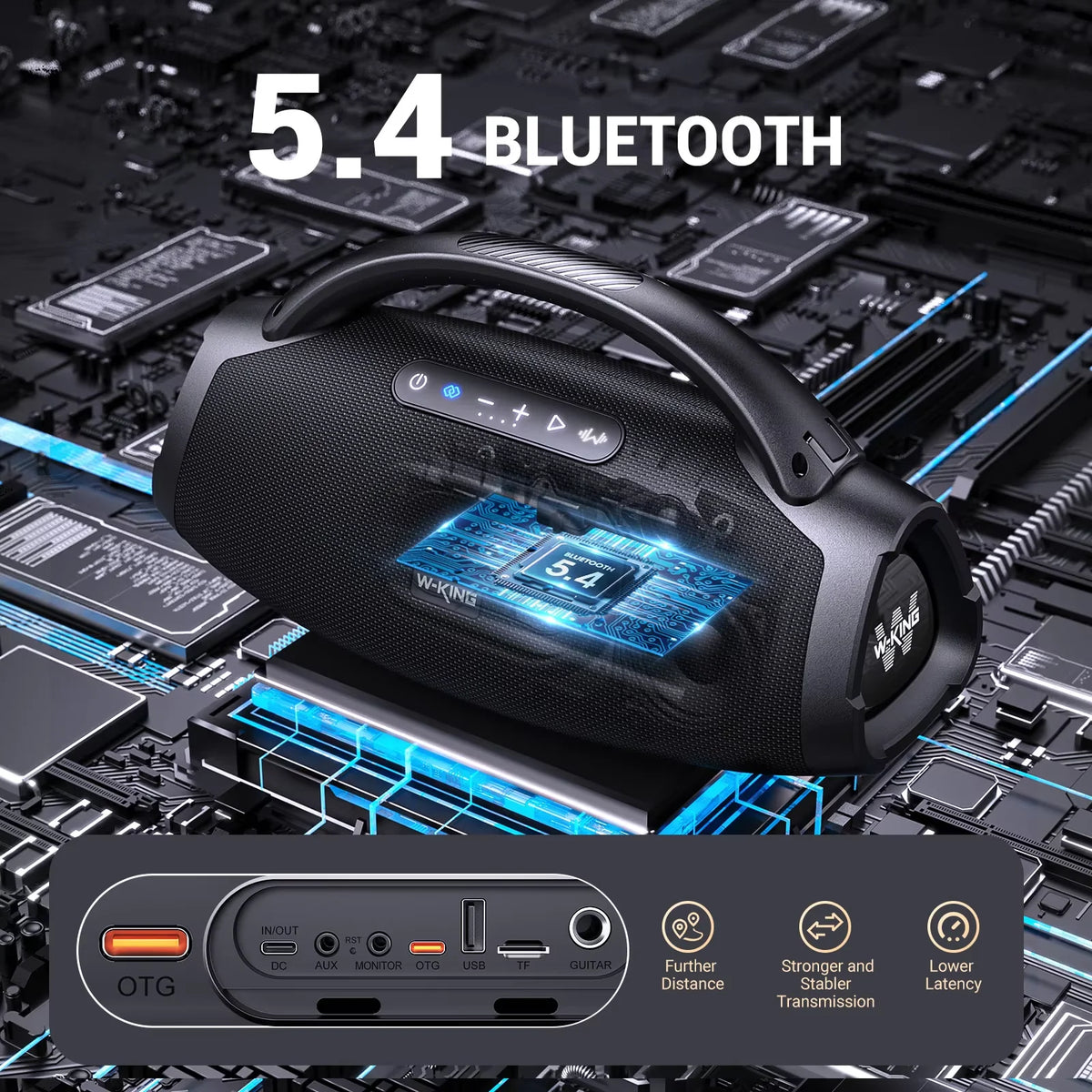 W-King X20S Waterproof Bluetooth Speaker