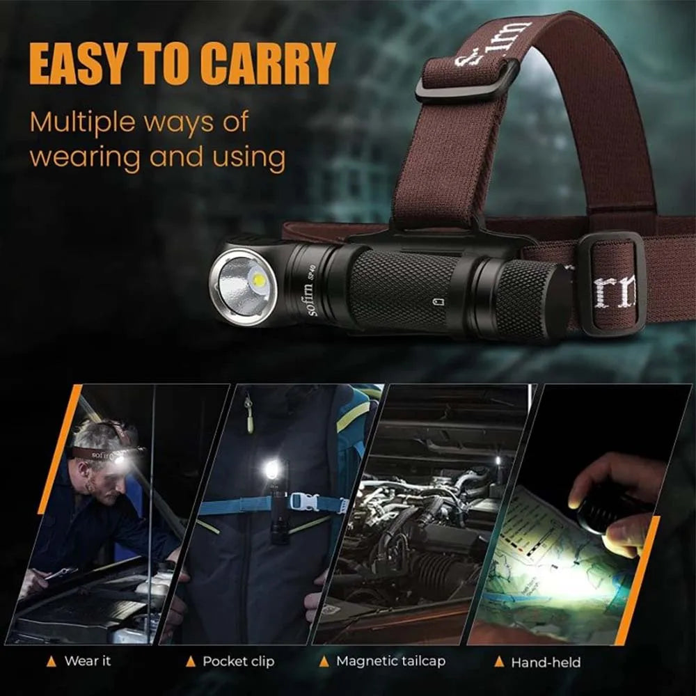 Sofirn Sp40 Rechargeable LED Headlamp