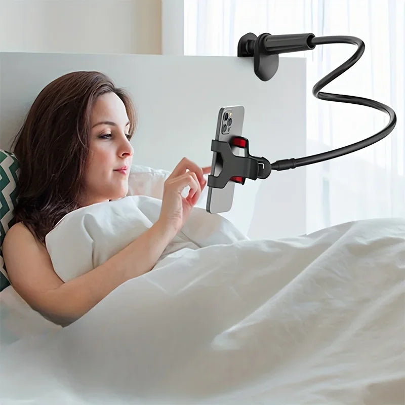 Stainless Steel Flexible Gooseneck Bedside Phone Mount