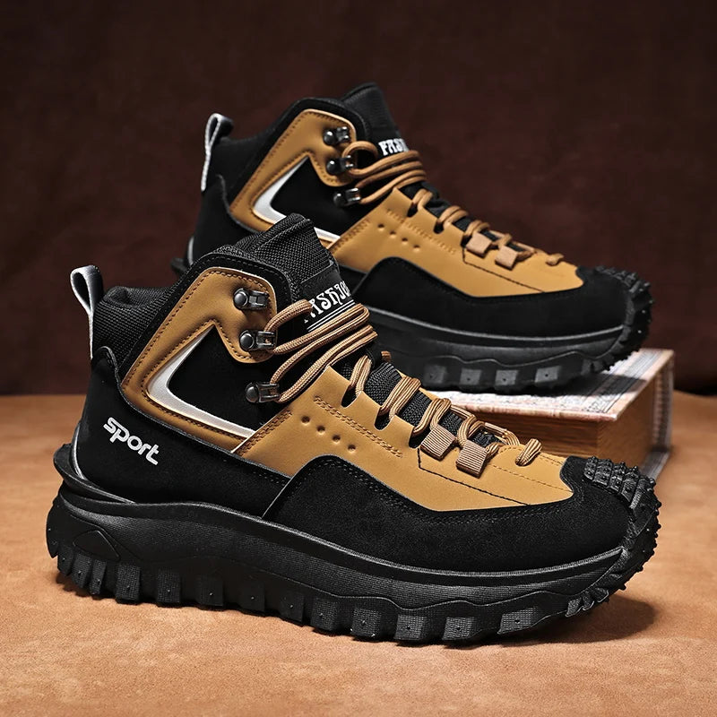 Lightweight High Top Hiking Shoes For Outdoor Walking