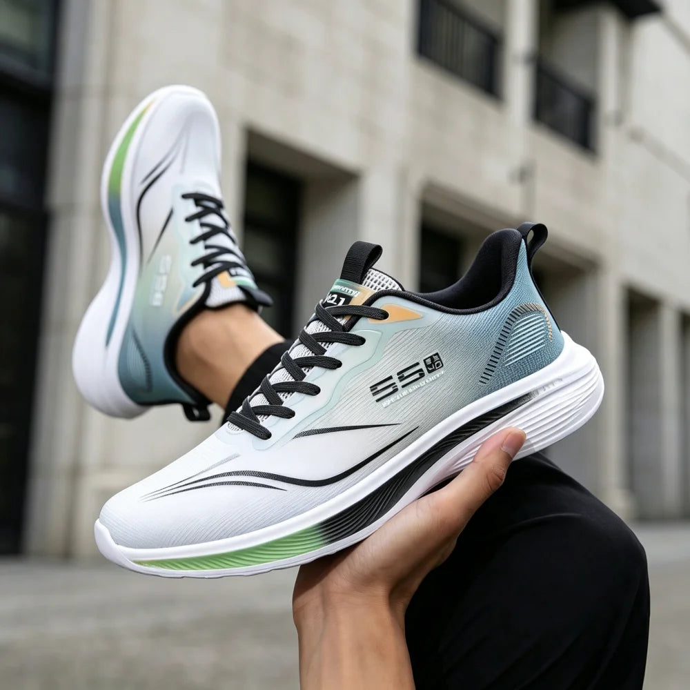 Unisex Breathable Mesh Running Sneakers