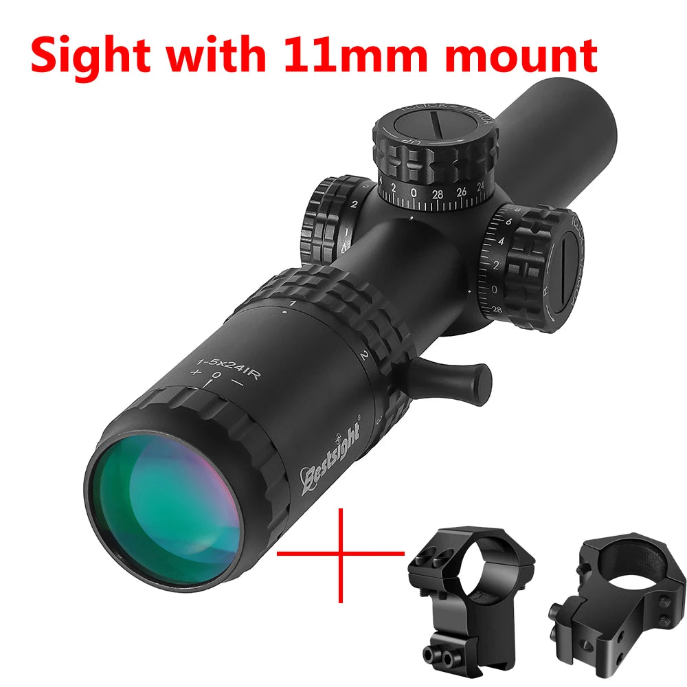 Bestsight 1-5X24 Illuminated Hunting Rifle Scope