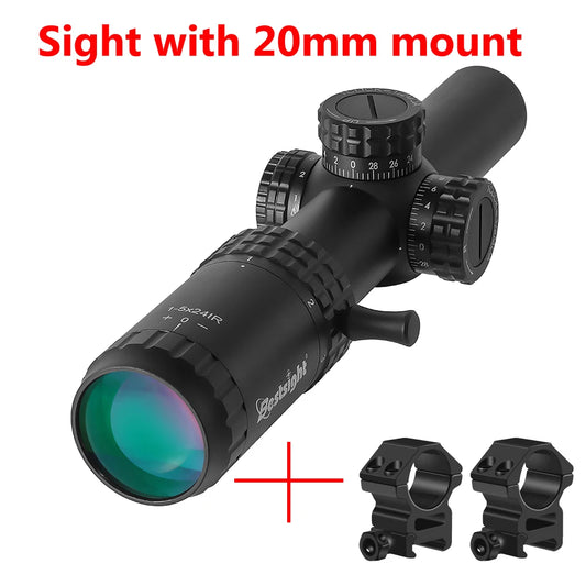 Bestsight 1-5X24 Illuminated Hunting Rifle Scope