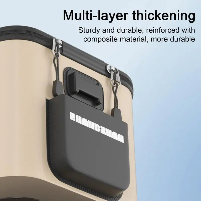 Folding EVA Live Fish Bucket Portable Water Tank