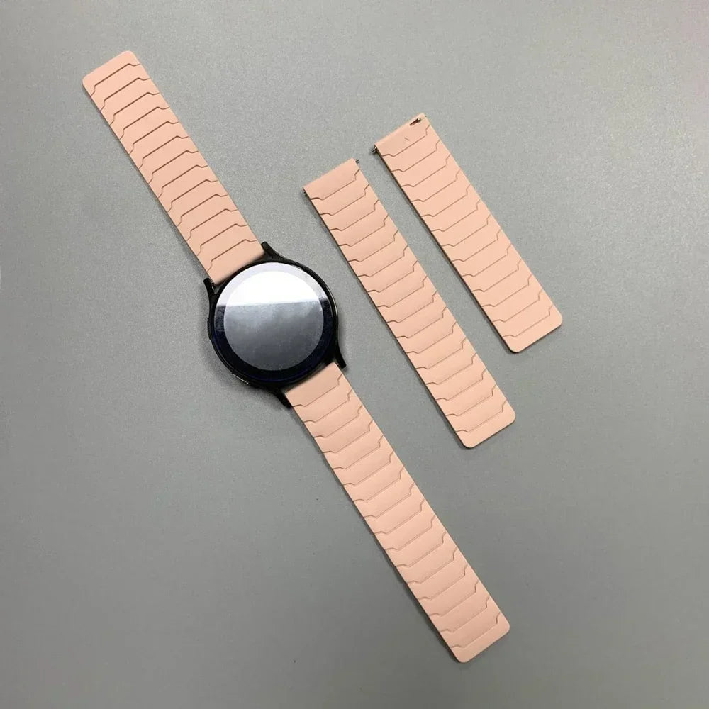 Eelhoe Silicone Magnetic Watch Strap For Amazfit Bip And Gtr