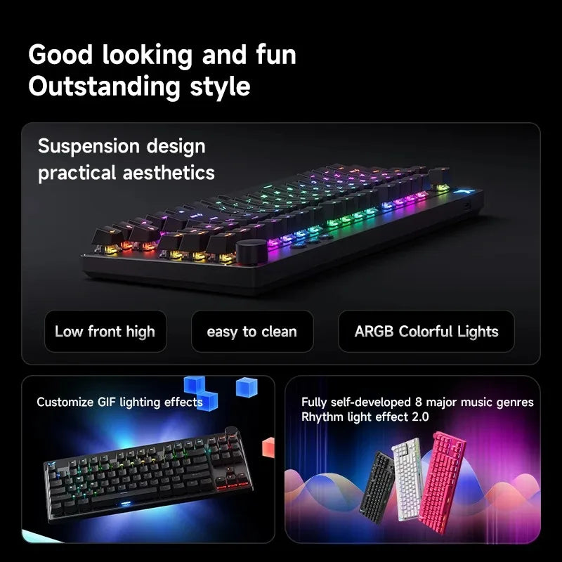 Mchose Mix87 Wired Hot Swap Gaming Keyboard